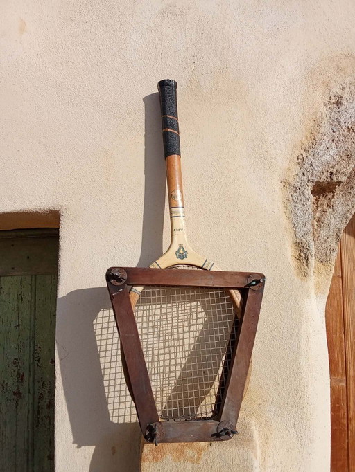 Vintage-Tennisschläger aus Holz – Wisden / Triumph / Cadet – Hergestellt in England