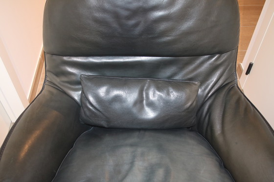 Image 1 of DePadova Louisiana poltrona in poesia in pelle