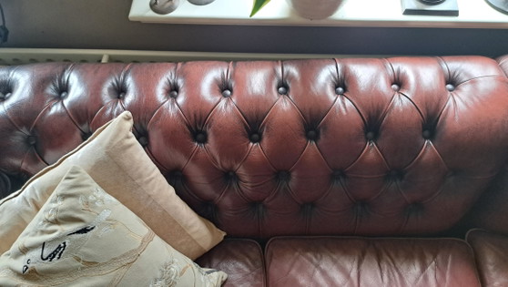 Image 1 of Canapé d'angle Chesterfield