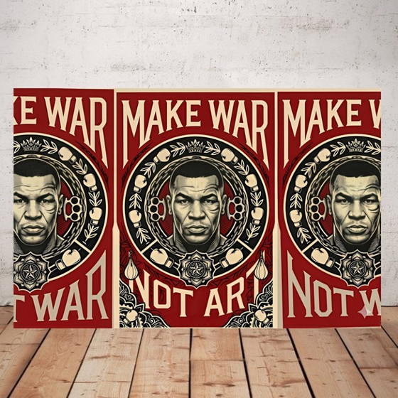 Image 1 of Photo imprimée sur plexiglas ou alu / Edition limitée / Street art / Decoration originale / Décoration / Graffiti / style Obey