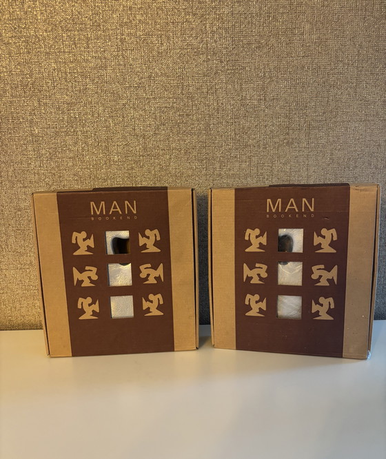 Image 1 of Sujetalibros de diseño "La Linea" Osvaldo Cavandoli