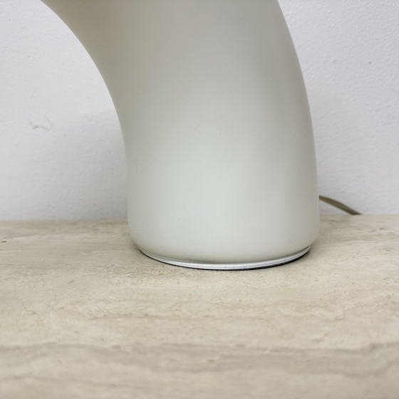 Image 1 of Fontana Arte Thor glass table lamp , 1980s Italy