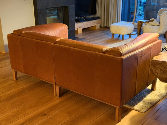 Leather 2-seater sofa Bolia, 2 seaters, Brown (photo 4 of 5)