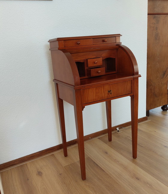 Image 1 of Elegant Rolltop Secretaire For Sale