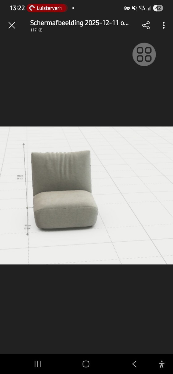 Image 1 of Edra Standard Sofa – Iconic Italian design – €13,900