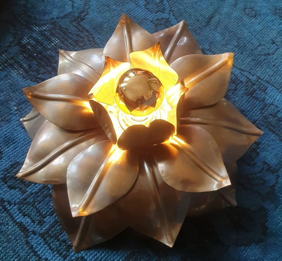 Image 1 of Juego XL de apliques florales de pared/techo - Banci Firenze - Mid-Century - Hollywood Regency