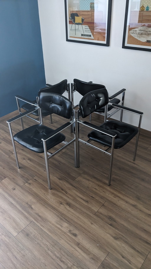 4 Stühle Tavo Vintage