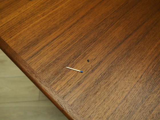 Image 1 of Teak desk, Danish design, 1970s, manufacturer: Omann Jun