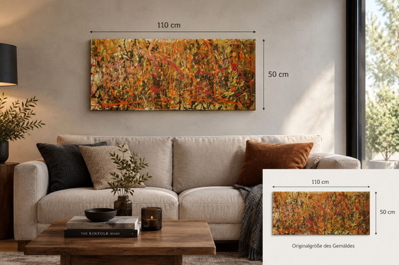 Pintura abstracta de th. G. Kellnberger – Arte, Lienzo (photo 2 of 12)