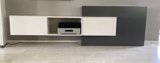 Meuble TV Interstar avec élévateur TV