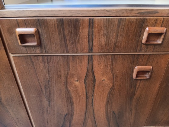 Image 1 of Grand haut de table en palissandre d'Allemagne de l'Ouest, années 1960