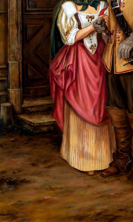 Original Oil Painting Maybe in the Future - Based on A. Dumas's "The Three Musketeers" – Paintings & Drawings (photo 6 of 7)