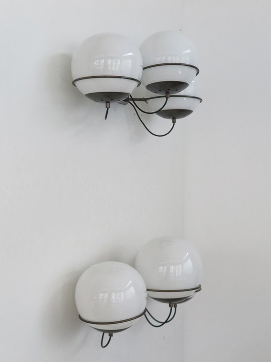 Appliques murales de Candle, Italie, 1960, set de 2 (photo 5 of 17)