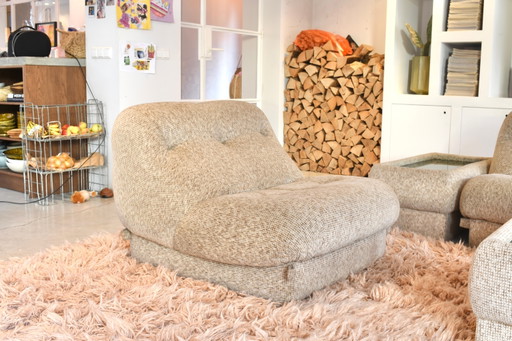 Nuvolone Lounge Chair von Rino Maturi für Mimo Padova – Italien, circa 1970
