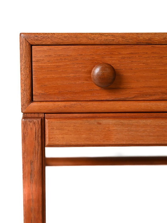 Image 1 of Teakhouten nachtkastje "Casino" van Engström & Myrstrand voor Tingströms