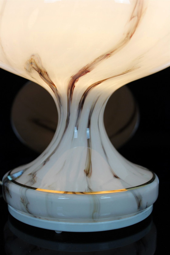 Image 1 of Opp Jihlava Glass Table Lamp By Stepan Tabery