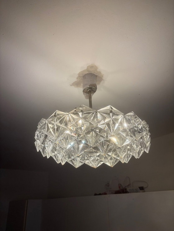 Image 1 of Glass chandelier