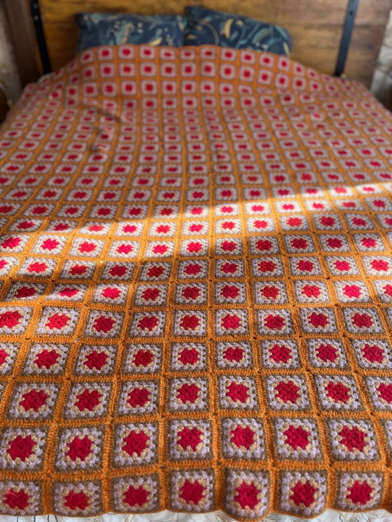 Vintage sprei – Slaaptoebehoren, Wool, Cotton (photo 9 of 9)