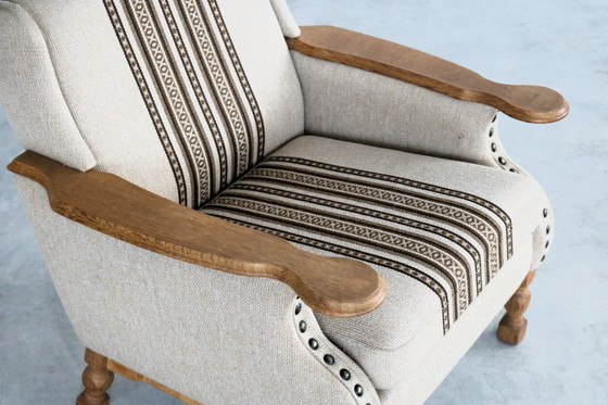 Image 1 of Brutalist Deense fauteuil 