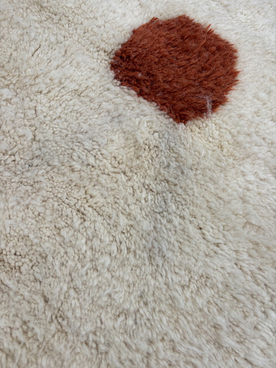 Image 1 of Authentiek Mrirt Marokkaans Berber Wollen Vloerkleed 210x285