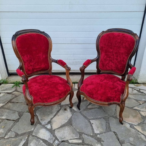 Cabrio-Sessel Louis Philippe