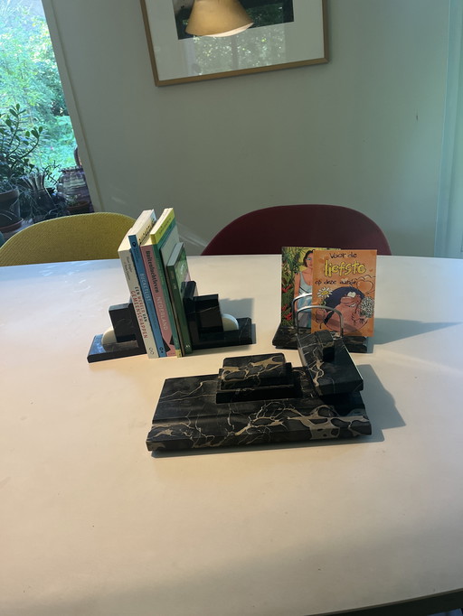 Schreibtischset Art déco