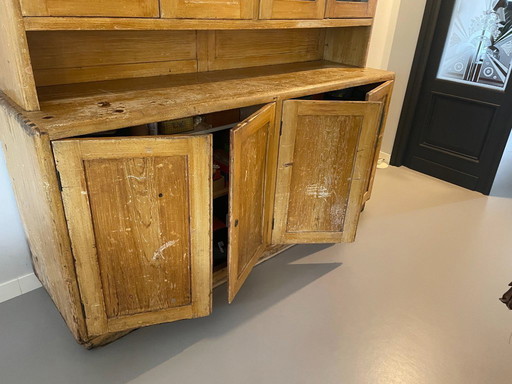 Authentic French shop cabinet