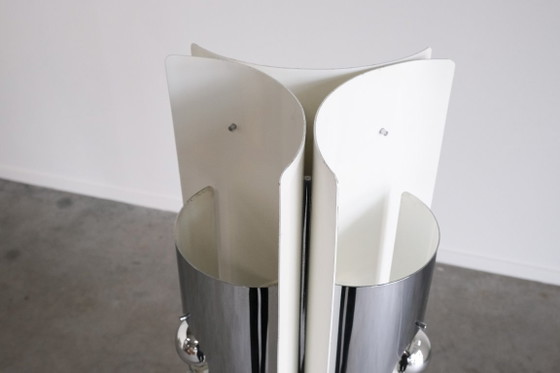 Image 1 of Lampadaire italien chromé