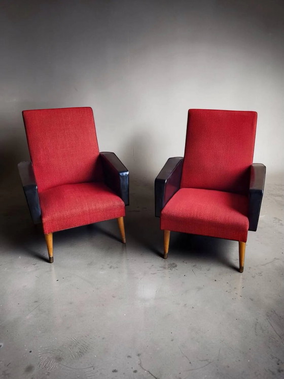 Poltrone vintage degli anni '60 – Wood, Brass (photo 10 of 14)