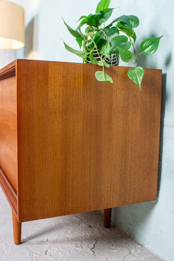 Image 1 of Vintage Teak Sideboard Chest of Drawers Lowboard