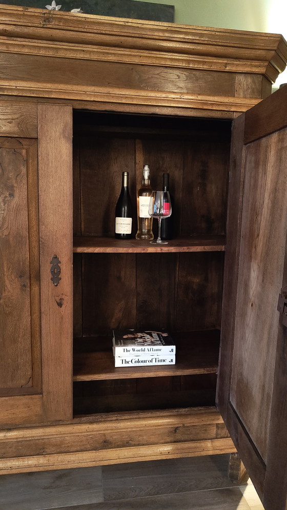 Image 1 of Oak Cabinet