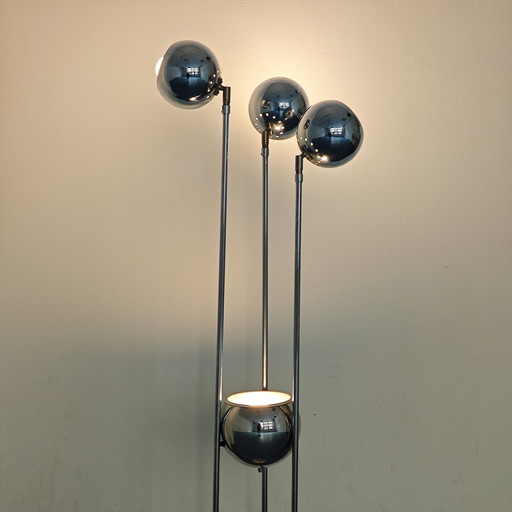 Lampadaire vintage de l'ère spatiale