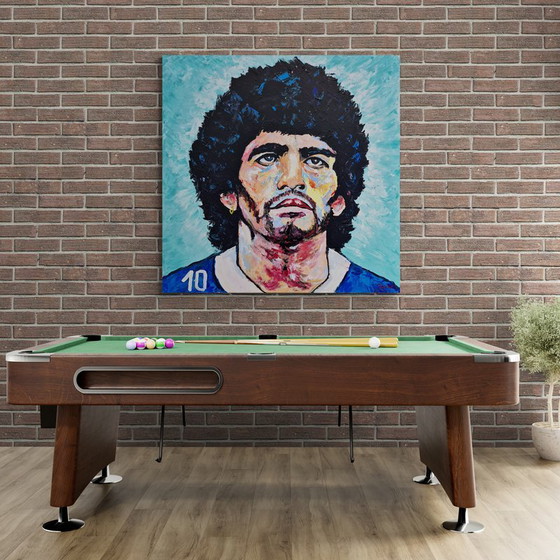 Image 1 of Jovan Srijemac (1962) - Maradona