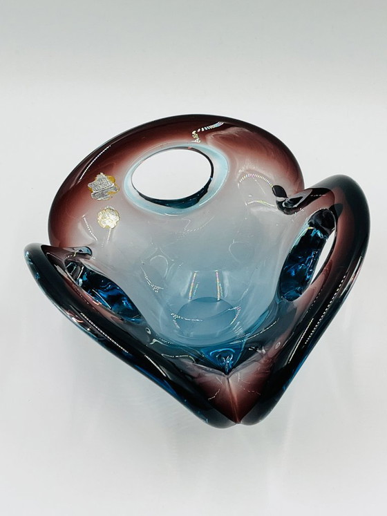 Murano Sommerso Schale – Flavio Poli für Seguso – Dekorative Objekte, Murano Glass (photo 2 of 13)