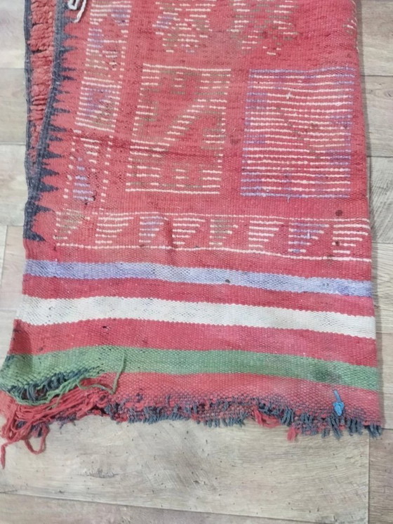 Image 1 of Wonderful Authentic Beni Ouarain Rug XXL – Unique Hand-knotted Wool Piece (330 × 226 cm)