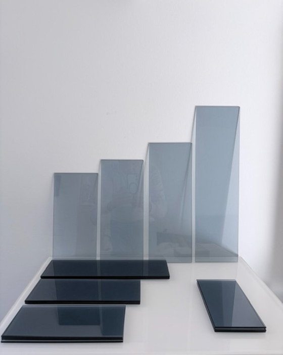 Bolia Circular Shelf wall racks – set of 4 – Wall decoration, Glass (photo 15 of 22)