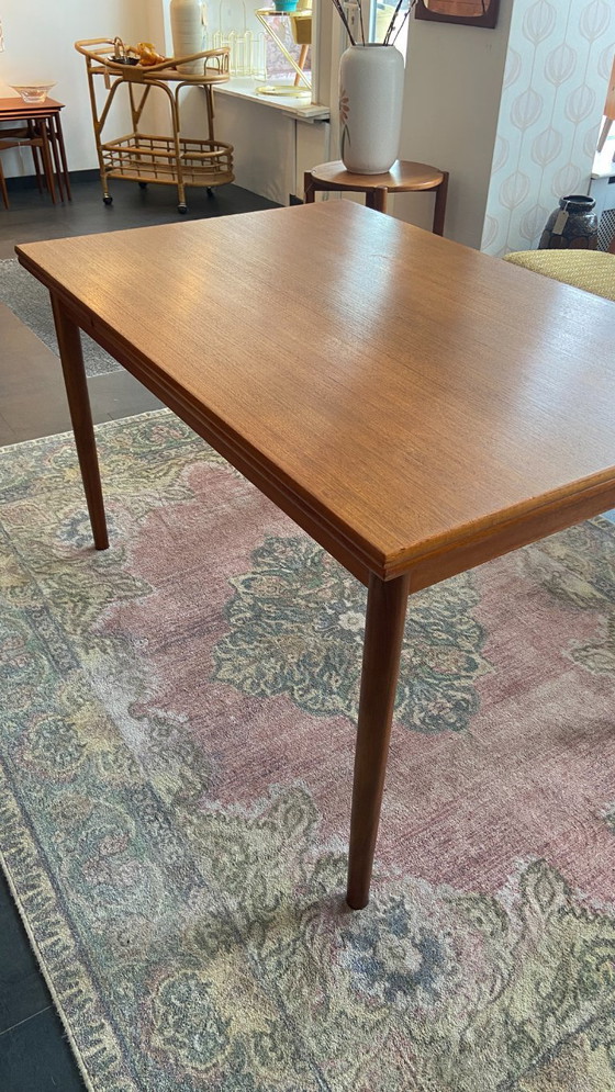 Image 1 of Vintage Deense eettafel van Erik Buch