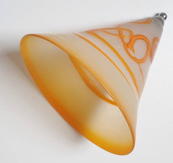 Image 1 of Lampada da tavolo vintage a forma di fungo Simais fatta a mano