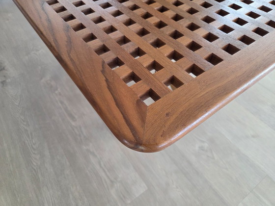 Teak bloktafel 150x75 verstelbaar/opvouwbaar – Wood (photo 6 of 9)