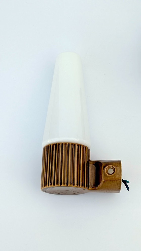 Image 1 of Coppia di lampade da parete gialle IFÖ 6020 di Hans-Agne Jakobsson, Svezia, anni '60