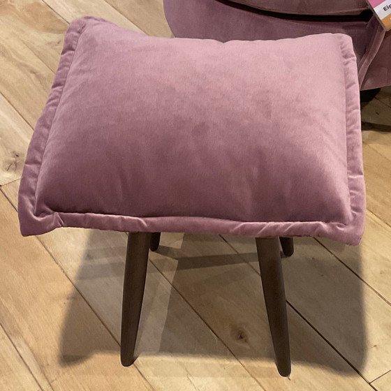 Image 1 of Fama Volta fauteuil met poef