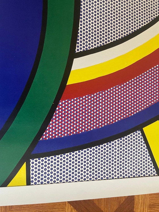 Image 1 of Roy Lichtenstein Modern Painting of Sun Rays