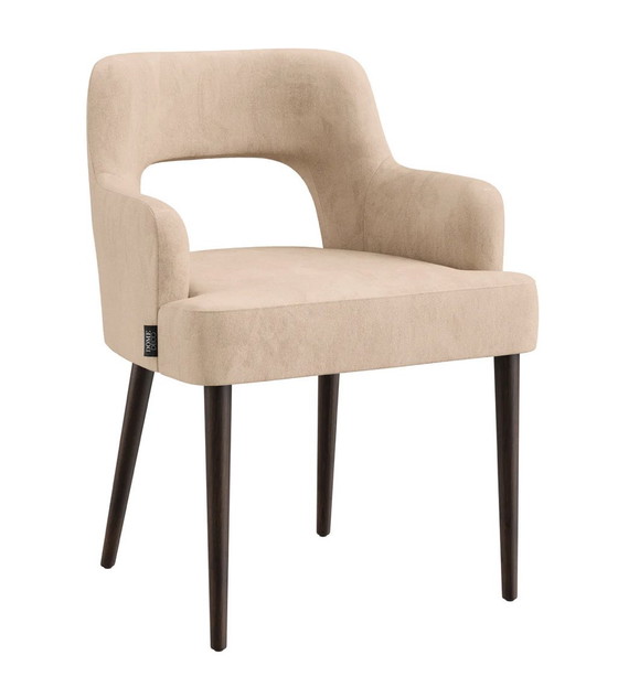 Image 1 of Set di lussuose sedie da pranzo Velvet Dôme Deco