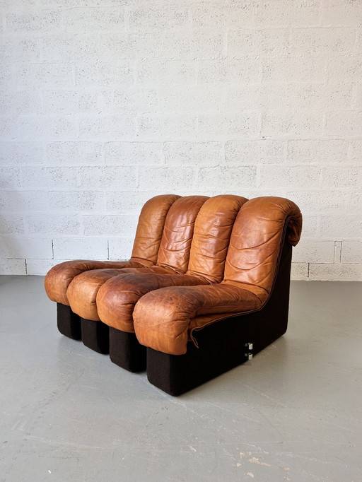 Vintage leather DS600 sofa