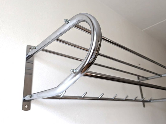 Garderobenständer in Gispen, Bauhaus-Stil, Chrom – Kleiderständer, Chrome (photo 5 of 11)