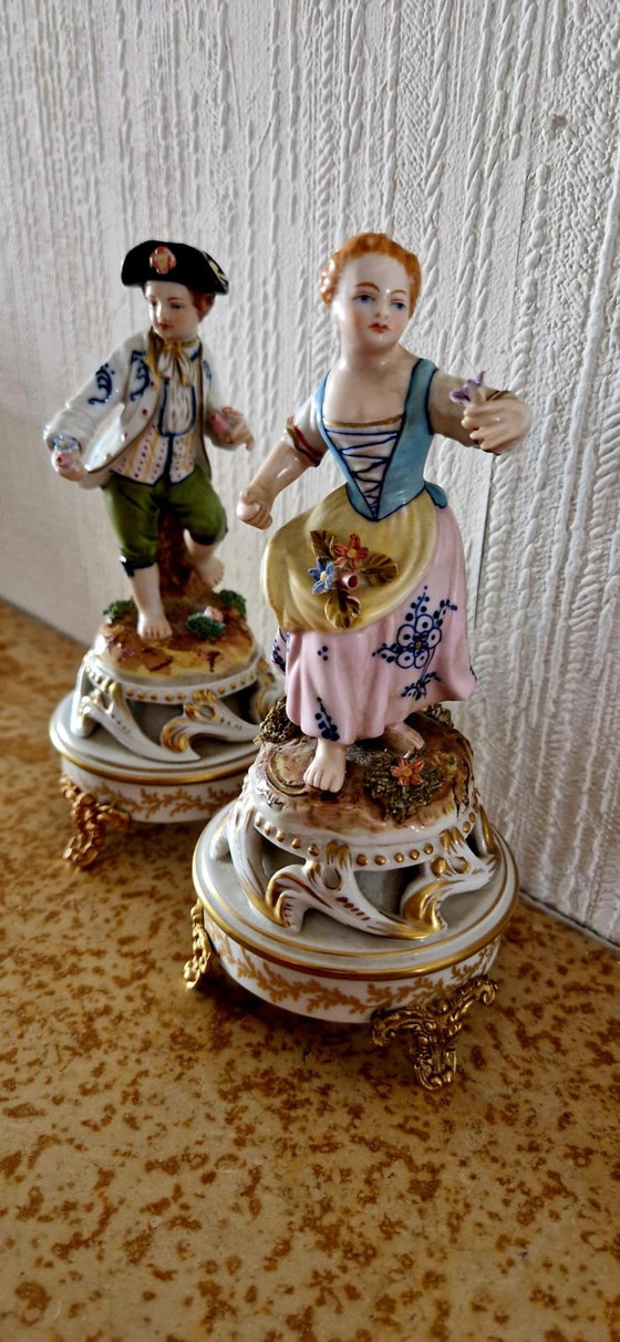 Image 1 of 2 Statuettes : L'homme et la femme