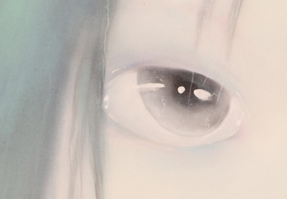 Image 1 of Yin Kun (1969) - Porträt eines Mädchens - 2005 - Öl auf Leinwand - 150 x 120 cm