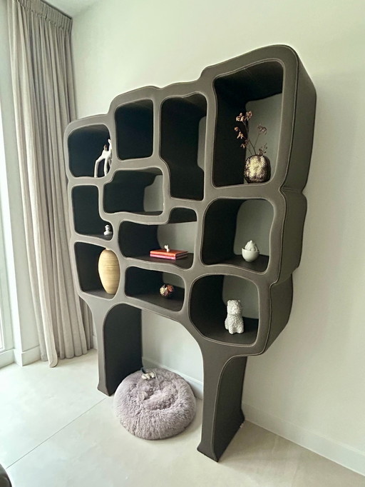 Leather cabinet Werner Neumann