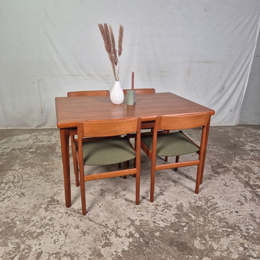 Henning Kjearnulf, AM Møbler Table à manger danoise extensible