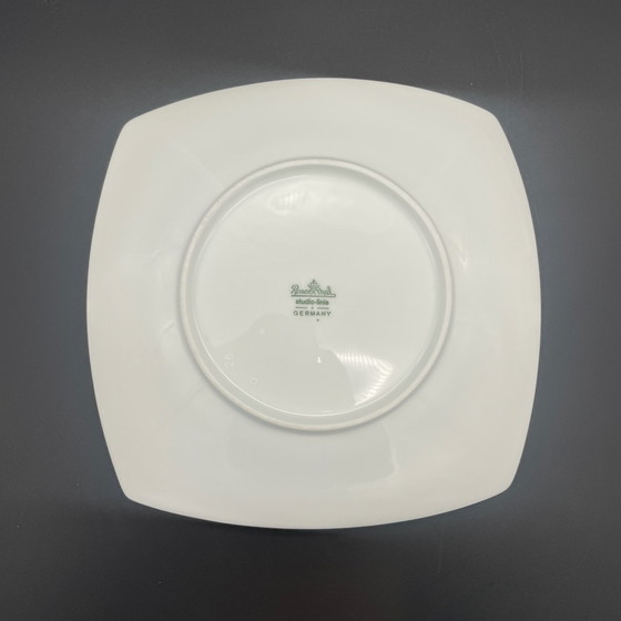 Rosenthal studio-line Wolf Bauer Summer – Porcelain Bowl Floral Decor 70s – Table accessories (photo 5 of 6)